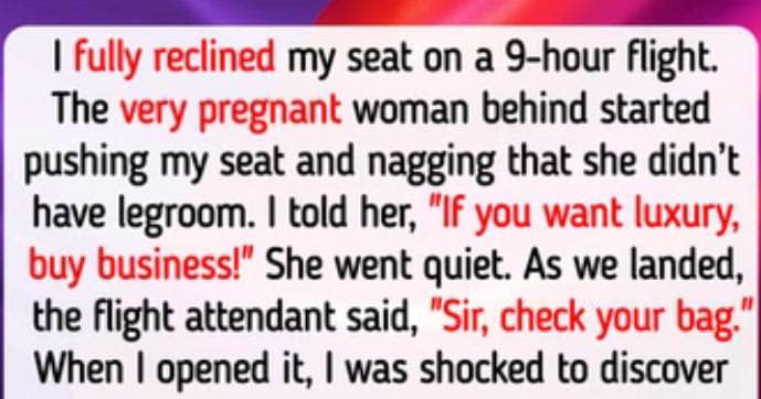 I Paid for My Seat, So I Can Recline if I Want