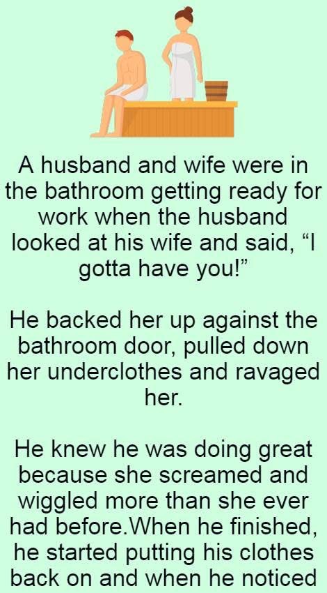 Husband looked at his wife and said(Just for Fun)