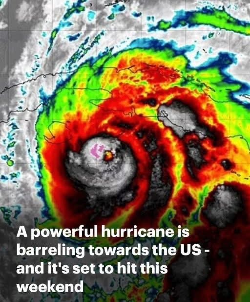 Hurricane set to hit the US has become ‘unsurvivable