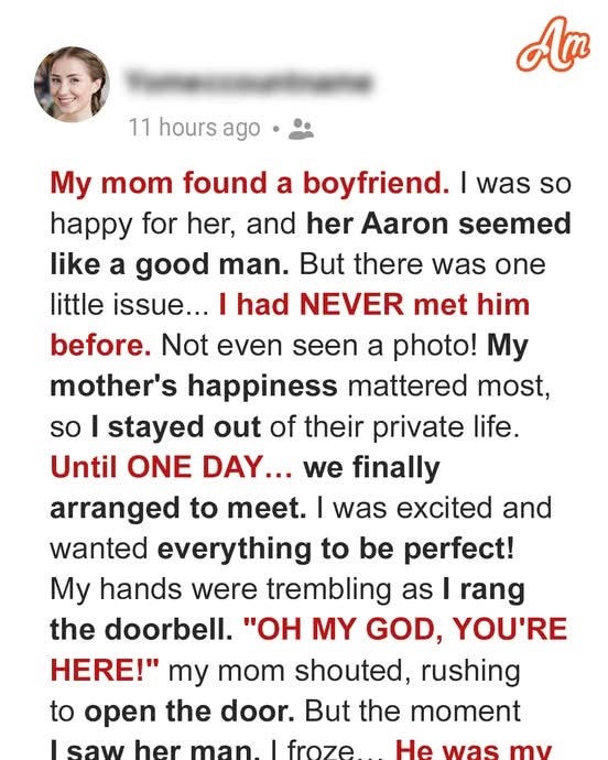 At 45, My Mom Found a New Man, but When I Met Him, I Knew I Had to Break Them Up – Story of the Day