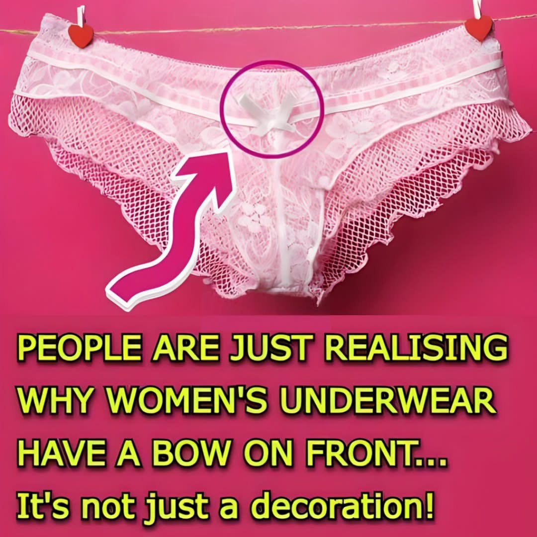 Why Does Women’s Underwear Have A Little Bow On The Front?