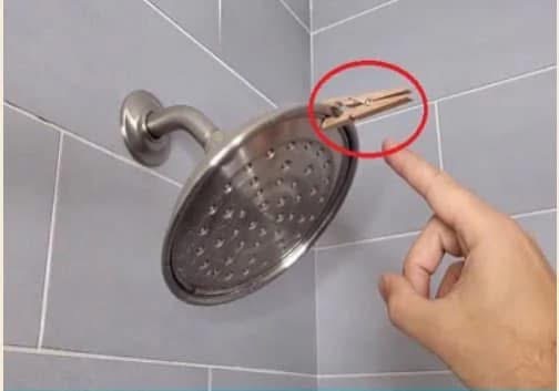 Why Put a Clothespin Above the Shower? Once You Know, You’ll Always Do It!