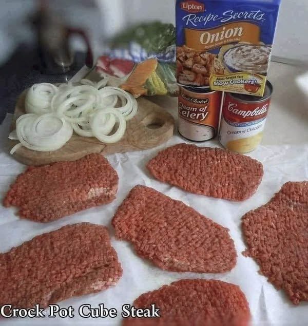 Crock Pot Cube Steak