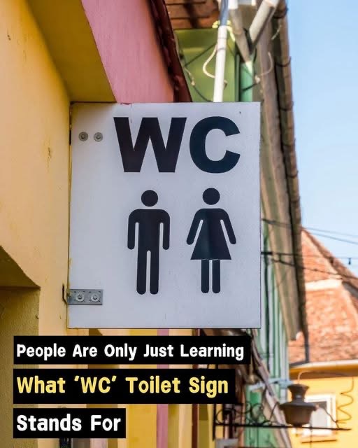 People Are Just Discovering The Meaning Behind The WC Toilet Sign