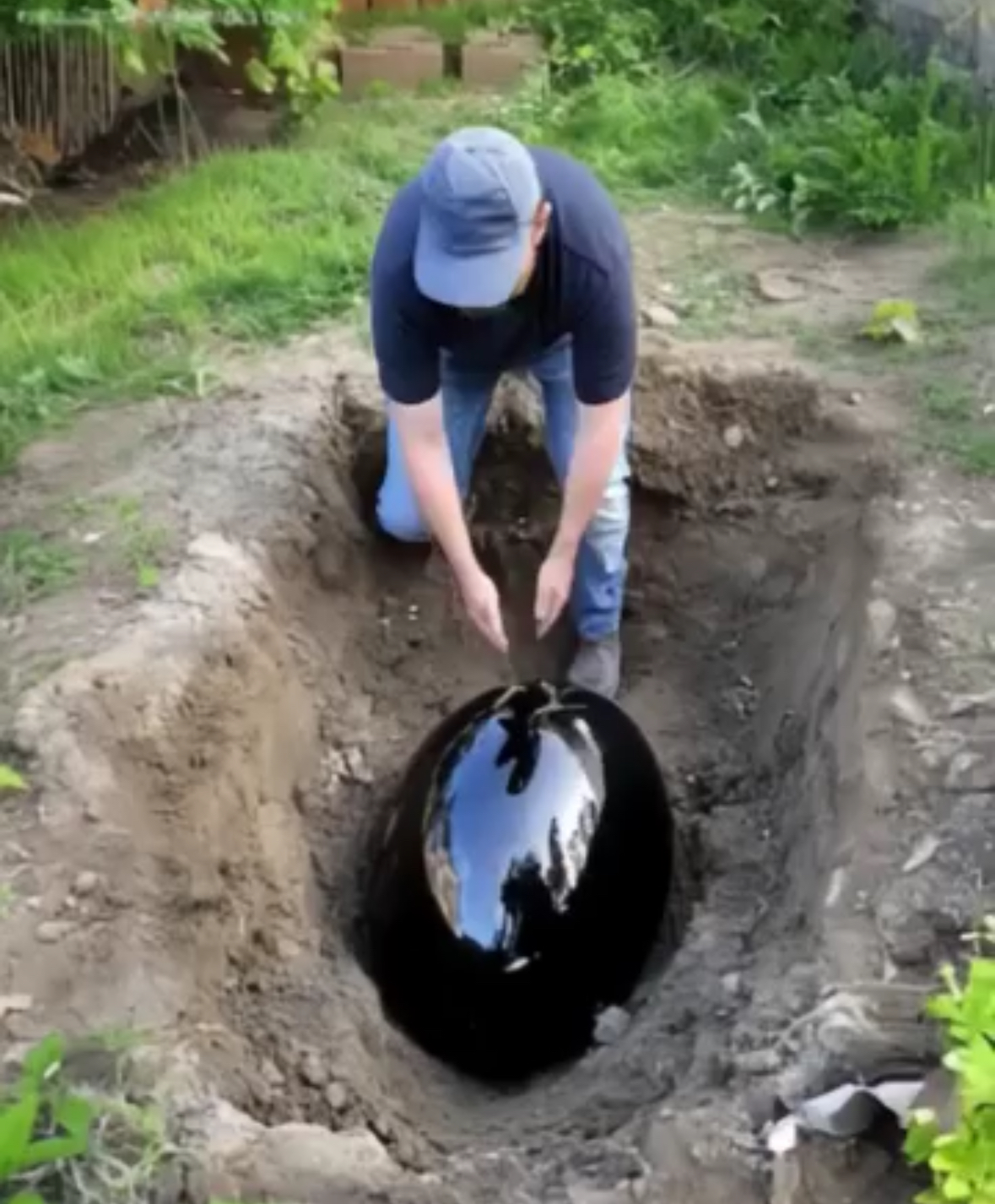 I Caught My Husband Burying a Strange Black Egg