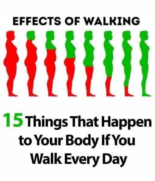 15 surprising benefits of walking every day