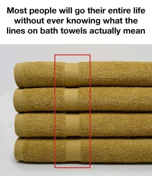 The Real Reason Towels Have Those Mysterious Lines — And Why You Should Care