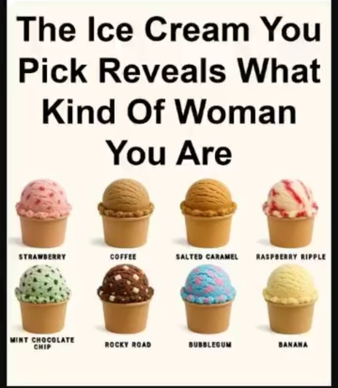 Scoop Secrets: What Your Ice Cream Choice Says About You