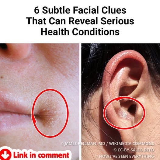 6 Subtle Facial Clues That Can Reveal Serious Health Conditions