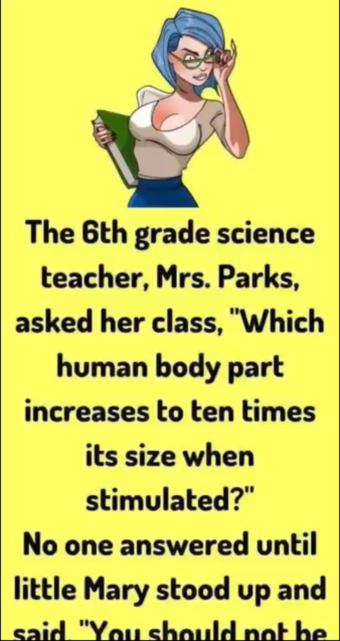 Mrs. Perks asked her class
