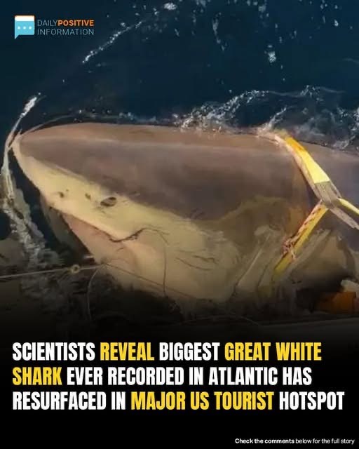 Massive Great White Shark Reemerges Off U.S. Coast — Tourists Warned As Record-breaker Surfaces