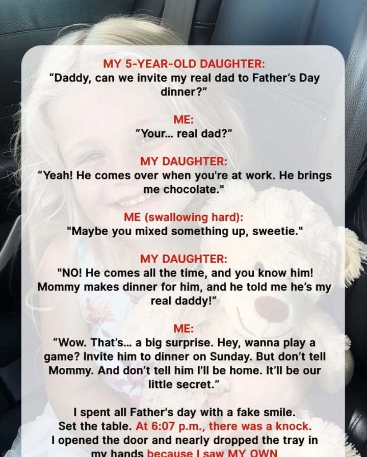 The Father’s Day Surprise My 5-Year-Old