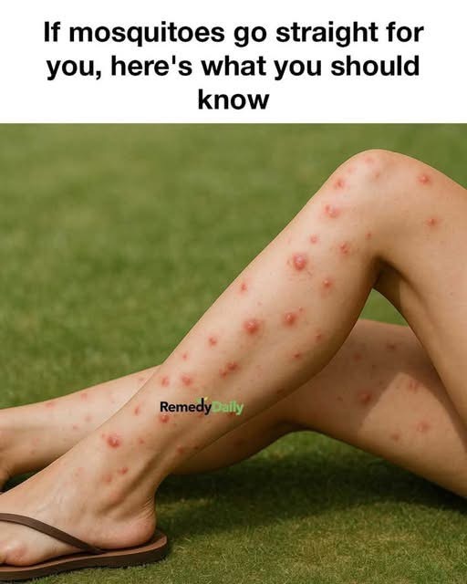 If mosquitoes go straight for you, here’s what you should know