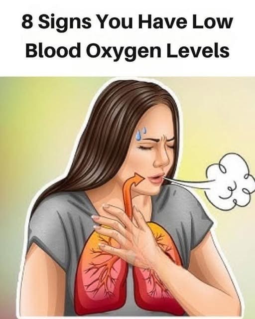 8 Warning Signs of Low Blood Oxygen Levels and How to Improve Them