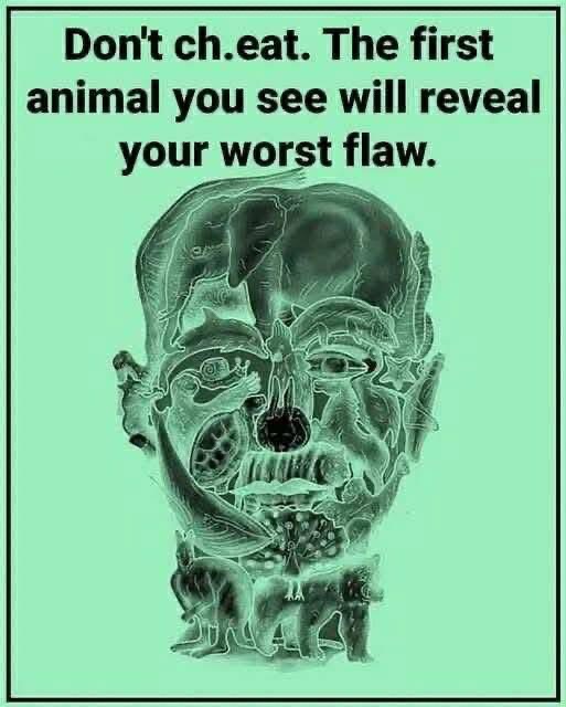 The first animal you spot in this visual reveals your ‘worst flaw’