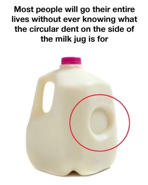What the Circular Dent Is For