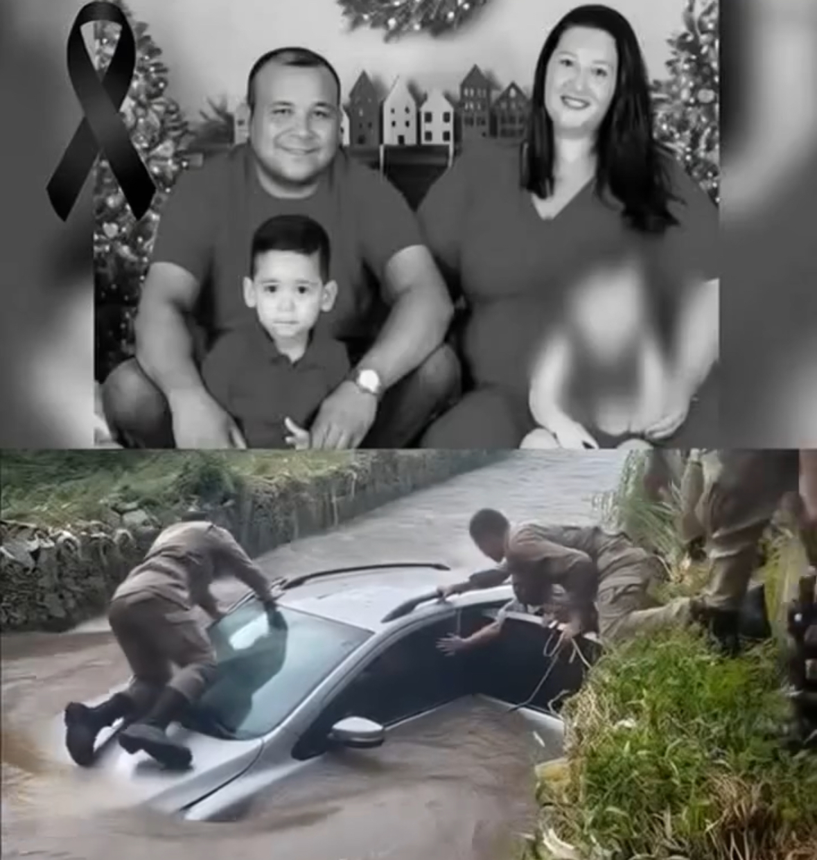 Father, Mother And Son Are Found In A Car In A River, They Were With Their M…