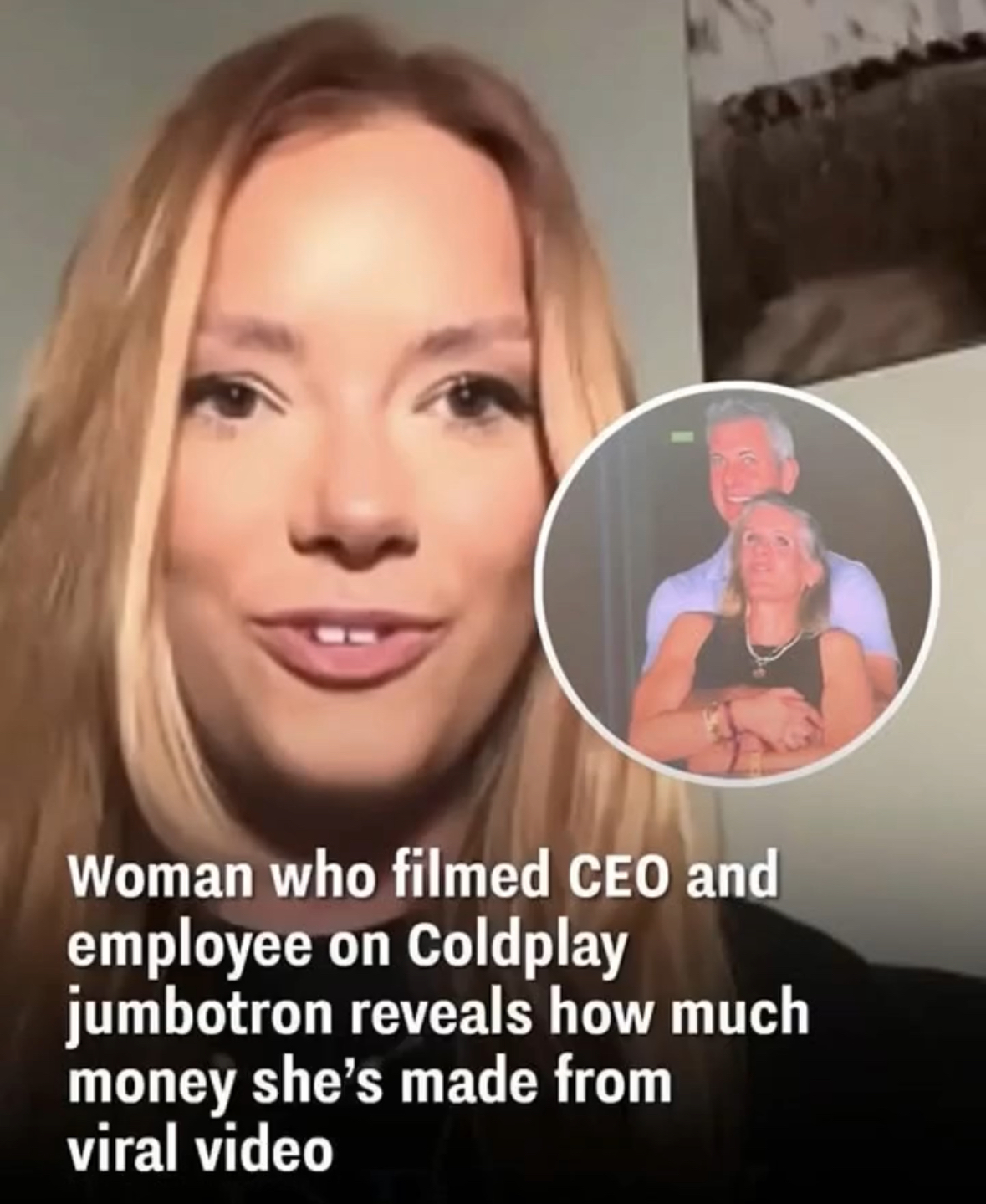 Woman Who Filmed Viral Coldplay Cuddle Reveals If She Made Money