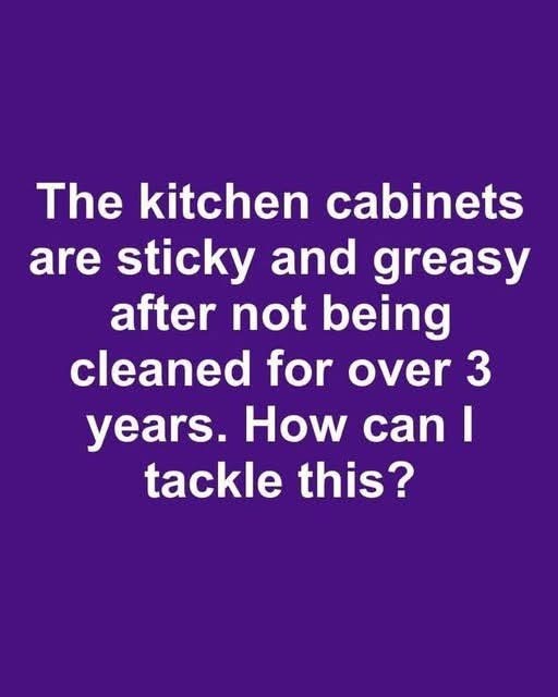 Sticky Kitchen Cabinets? Here’s How to Clean Years of Grease and Restore Their Natural Shine