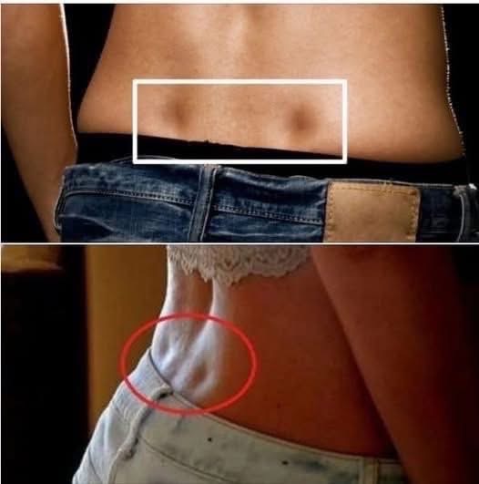If you have these two holes in your back, it means you don’t