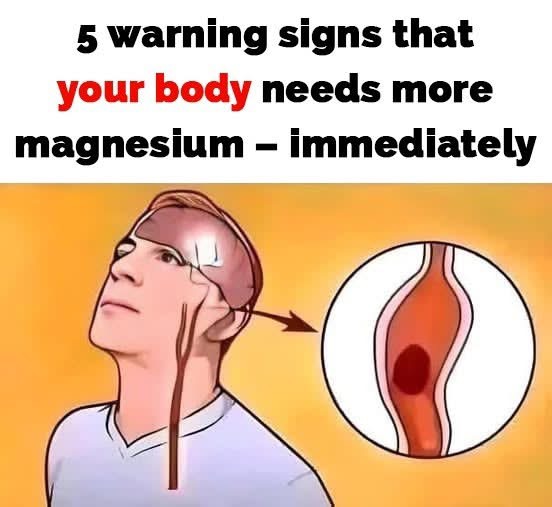 13 signs that you urgently need more magnesium