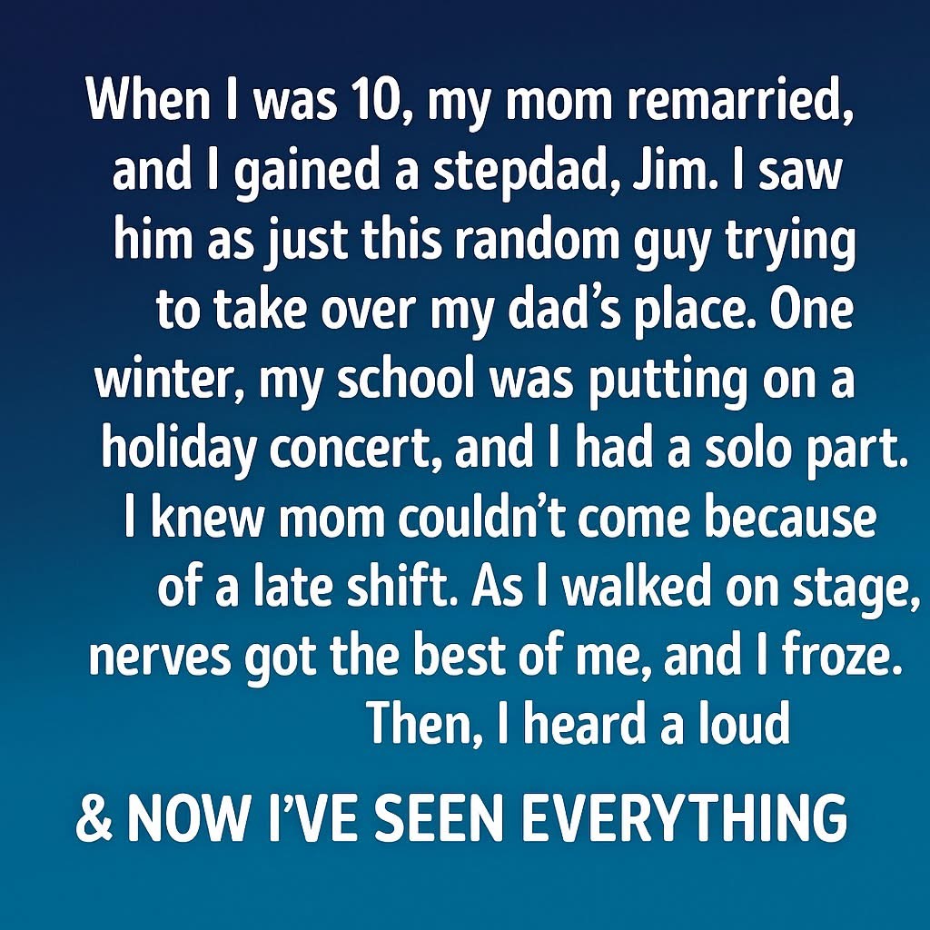 A Holiday Concert That Changed How I Saw My Stepdad