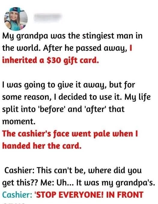 MY GRANDMA’S LEGACY