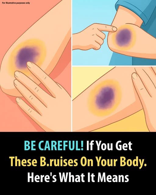 Unexplained Brui$es on Your Body? Here’s What They Could Really Mean