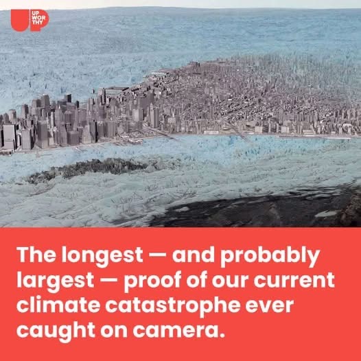 The longest — and probably largest — proof of our current climate catastrophe ever caught on camera.