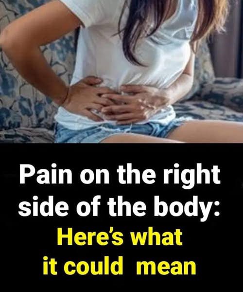 Pain on the right side of the body: What could it mean?