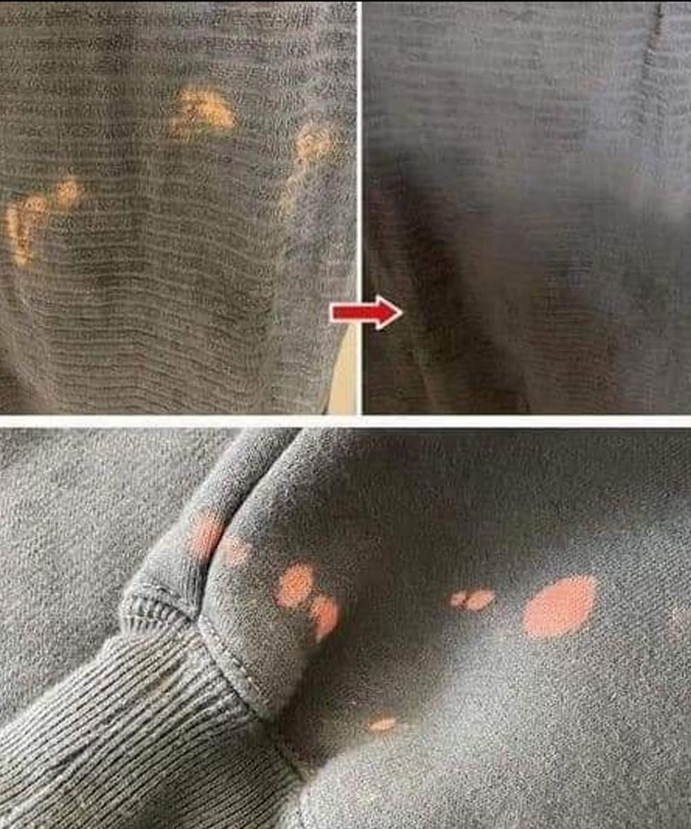 Removing a White Bleach Stain From Coloured Clothing