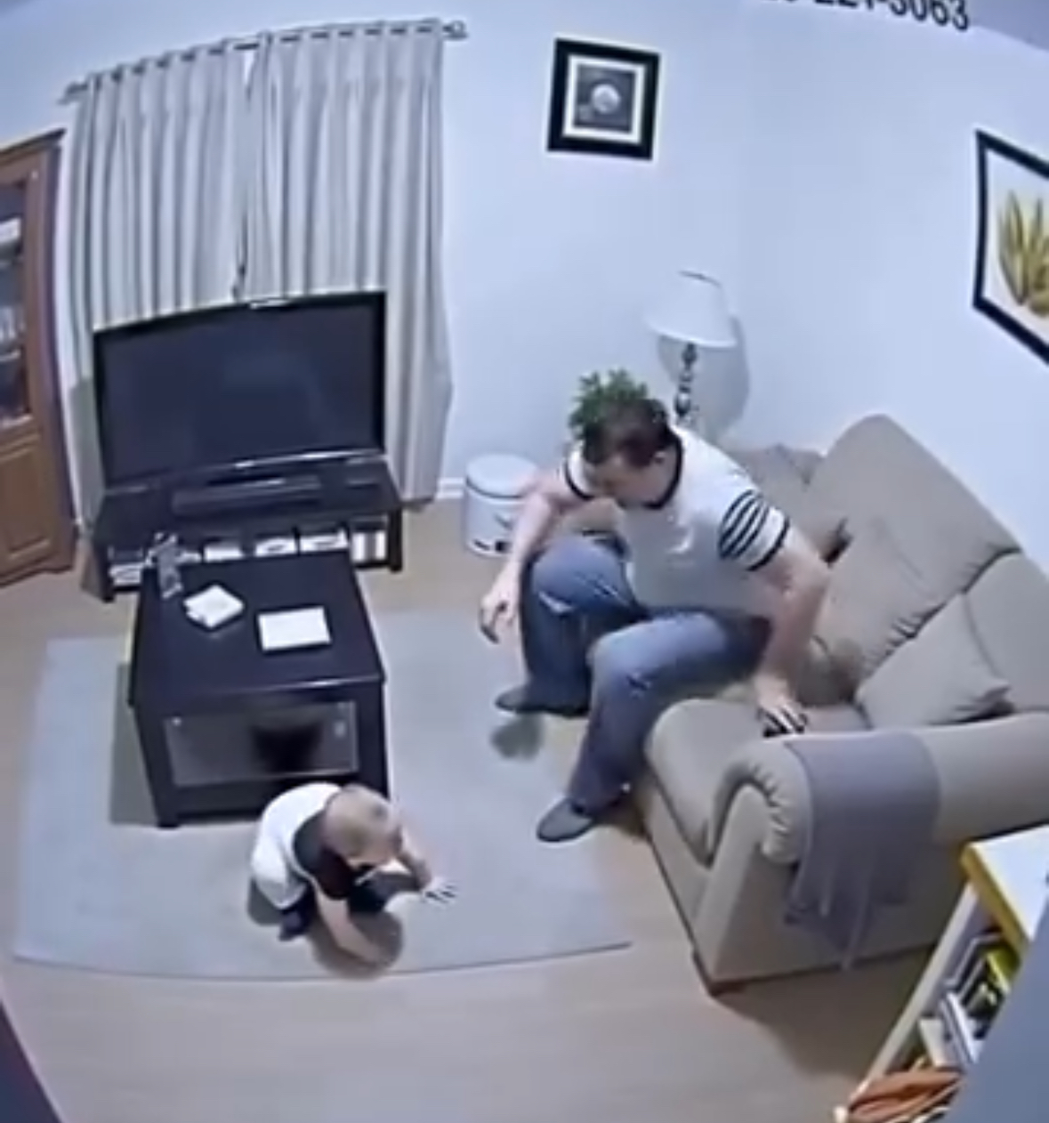 My husband was unaware of the camera, and I was horrified by what it caught him doing with our daughter in my absence