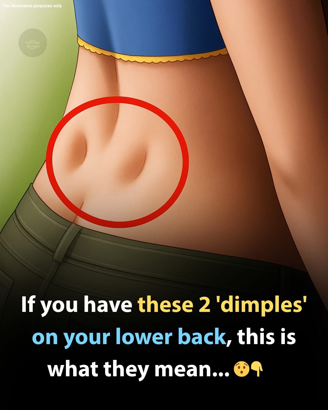 If You Have These Two ‘Dimples’ on Your Lower Back
