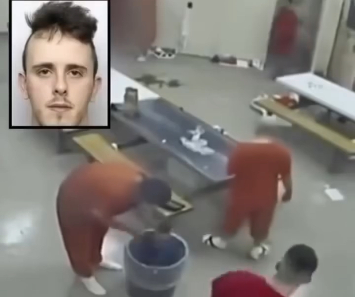 Man Who B3at His 2-Day-Old Baby To Death Faces Brut*L Reckoning After Cellmate Discovers His Secret.