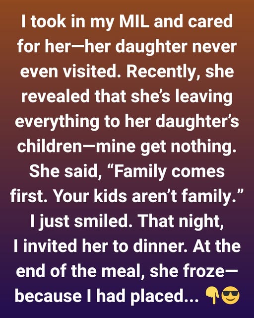 I Took Care of My MIL… Then She Said My Kids Don’t Count