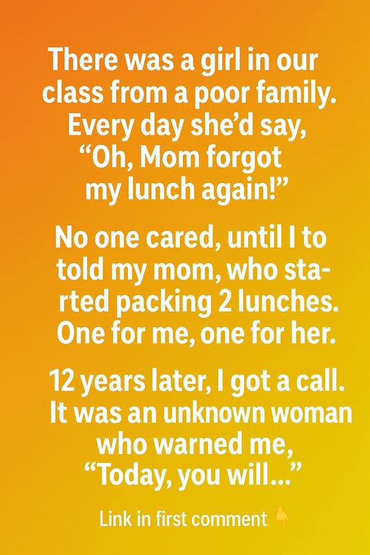 I Thought I Was Just Helping a Girl in School — 12 Years Later, I Learned How Much It Truly Meant