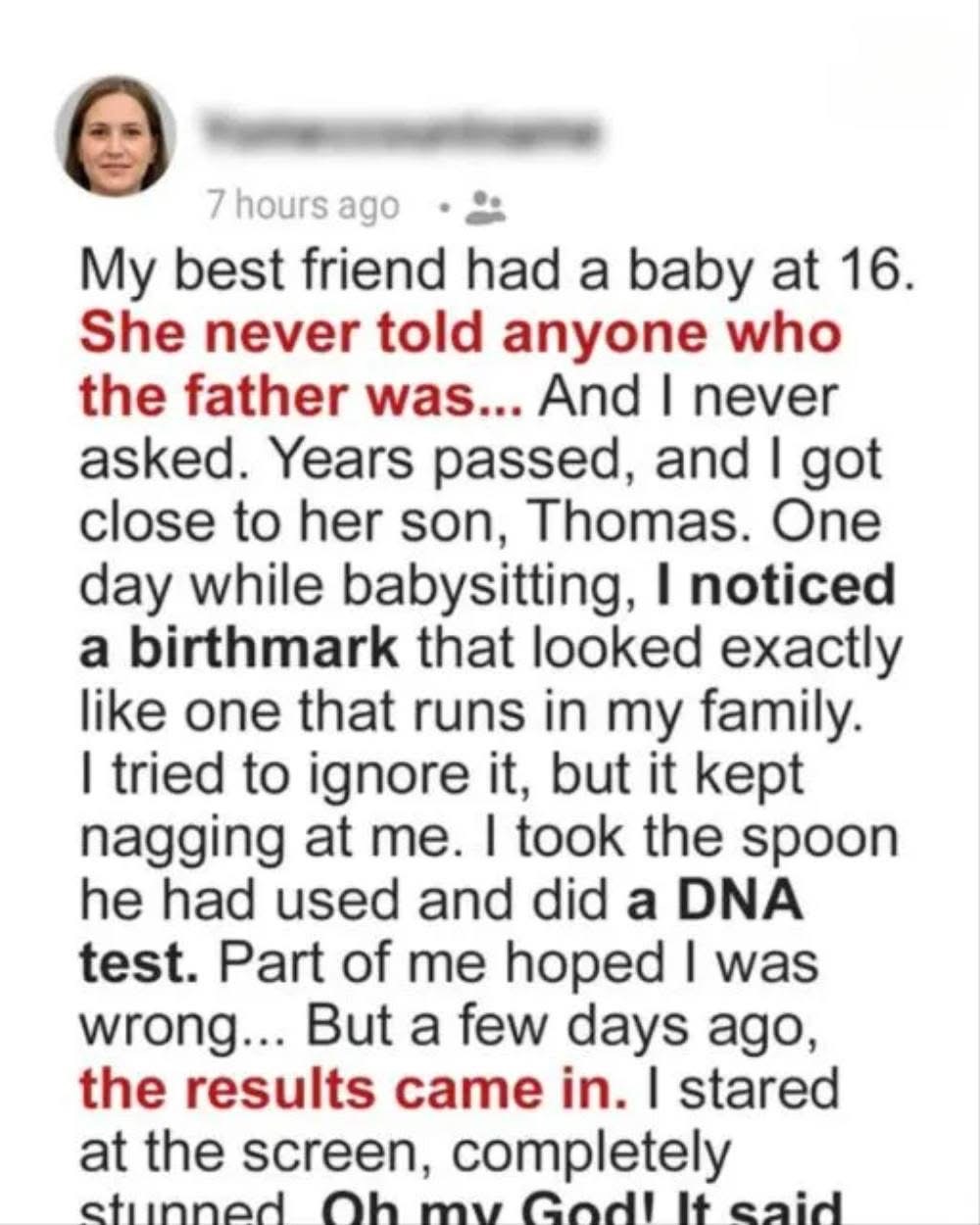 The Secret My Best Friend Kept For