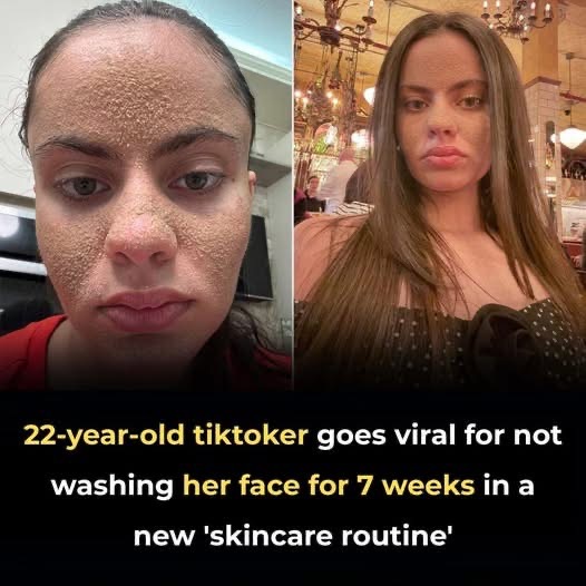 The TikTok Creator Who Stopped Washing Her Face