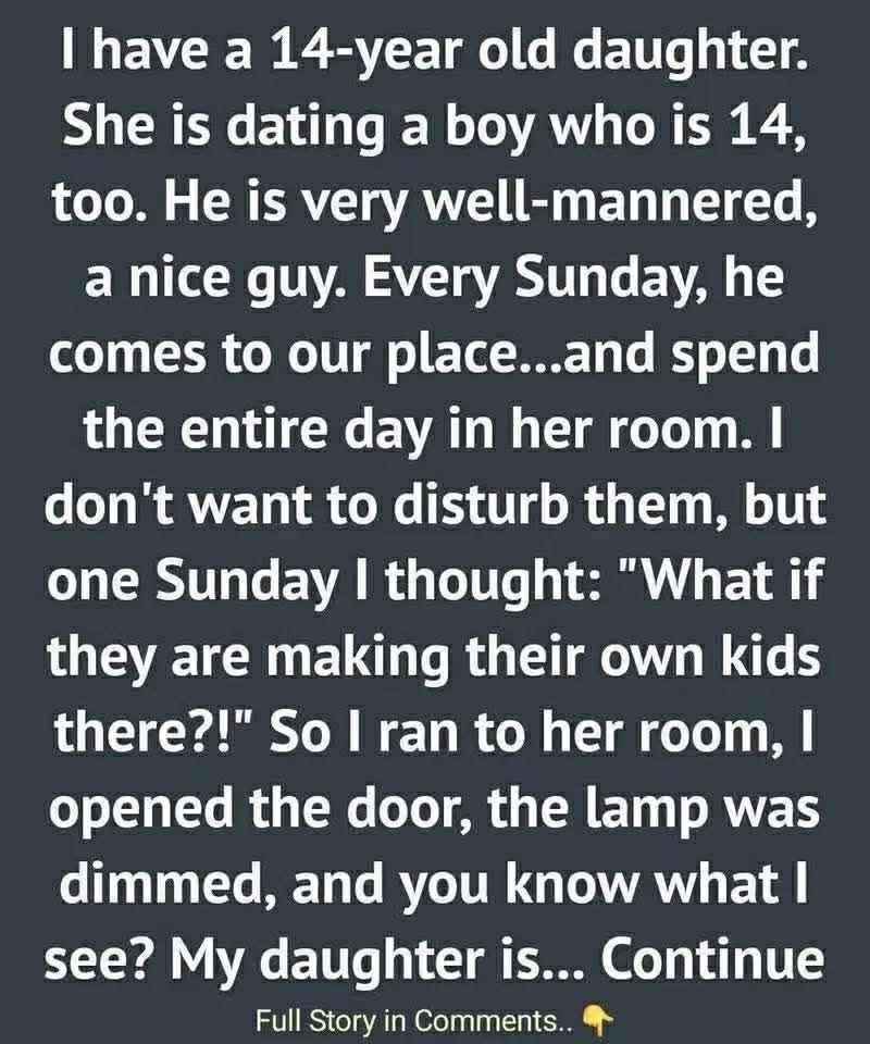 I opened my teenage daughter’s door — and stopped in sh0ck at what she was doing