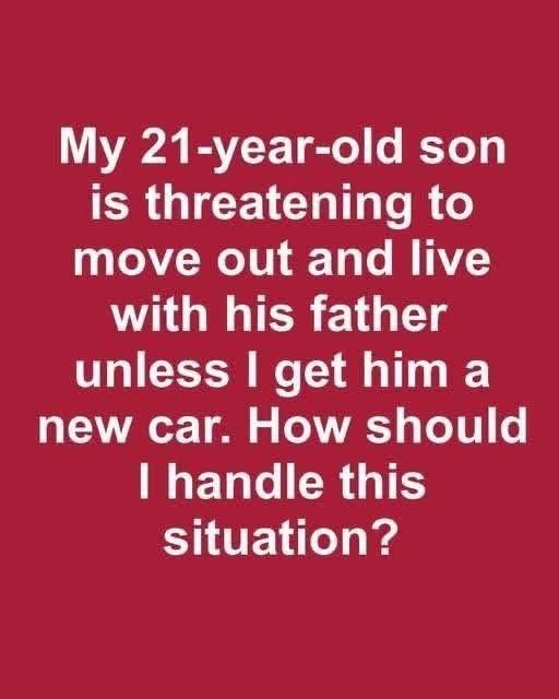 My 21-Year-Old Son Threatened to Move Out Unless I Bought Him a New Car — What Happened Next Shocked Everyone”