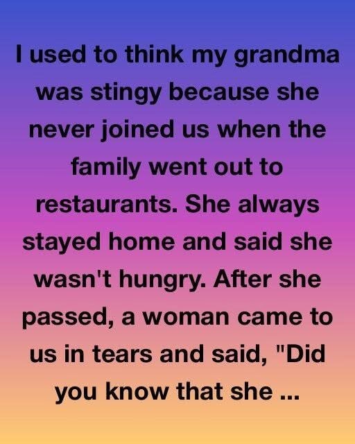 The Secret Behind Grandma’s Quiet Evenings