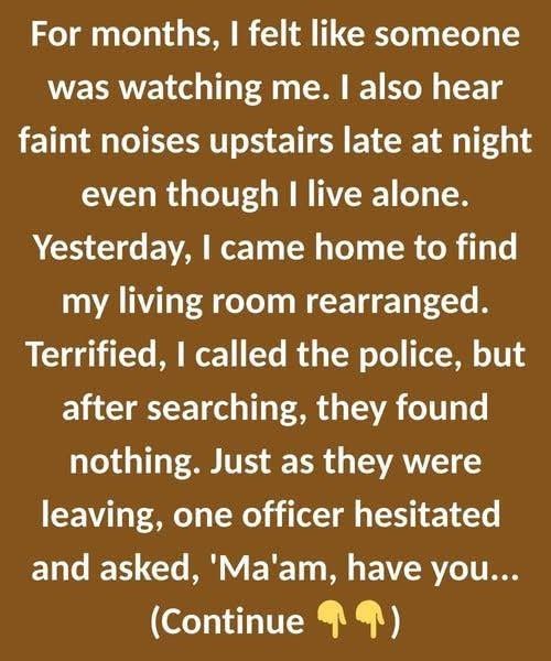 I Thought Someone Was Watching Me โ What I Discovered Instead Changed My Life