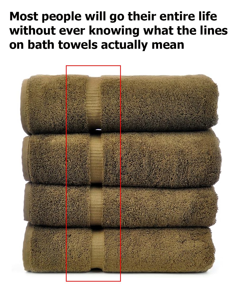 Why Do Bath Towels Have Lines