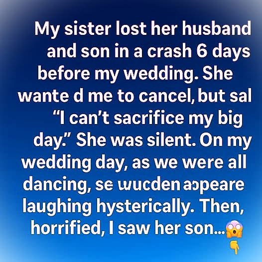 When My Sister Started Laughing, I Saw the Pain No One Else Noticed