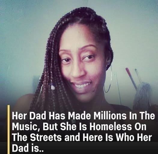 Her dad has made millions in music, but she is homeless !! You wont believe who her dad is.. See the first comment