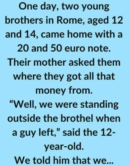 One Day in Rome, Two Young Brothers Changed Everything