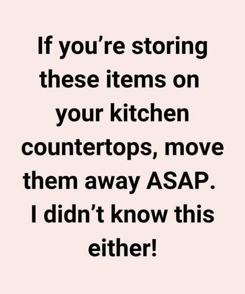 The 10 Things You Should Never Store on Your Kitchen Countertops — And Why Most People Still Do It