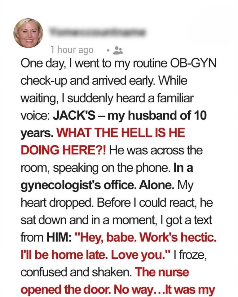 I Spotted My Husband at the Hospital — Then His Text Arrived and Changed Everything