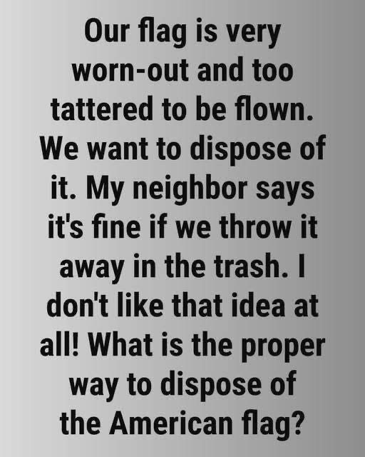 A Respectful Guide to Retiring an American Flag the Right Way