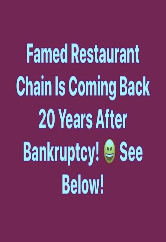 You Might Remember This RestaurantโNow Itโs Back